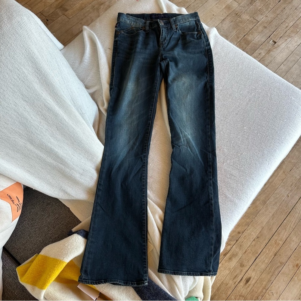 Y2K 2000’s Rock & Republic Flare Kasandra Dark Indigo Jeans SZ 2